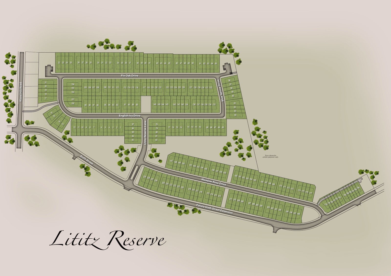 Lititz Reserve Plot Plan